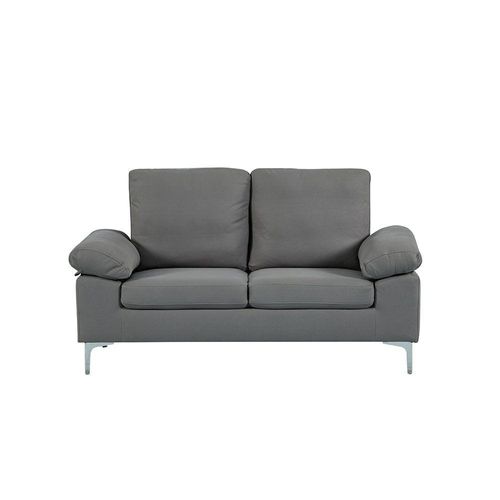 Algo 2-Seater Fabric Sofa - Grey - With 2-Year Warranty